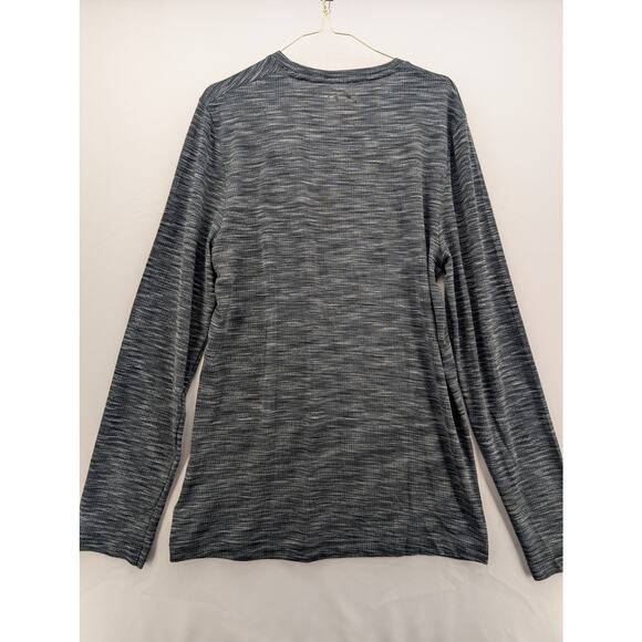 NWT Under Armour Men's UA Seamless Long Sleeve Tee in Pitch Grey sz Medium - Picture 4 of 5